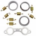 Exhaust Pipe Donut Gasket For Polaris Ranger Xp 800 4x4 Efi 2010-2012 