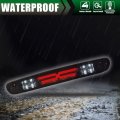 G-plus Led Third Brake Light Compatible With 07-14 Chevy Silverado Gmc Sierra 3rd Bar Cargo Type X Smoky Lens Chrome Housing
