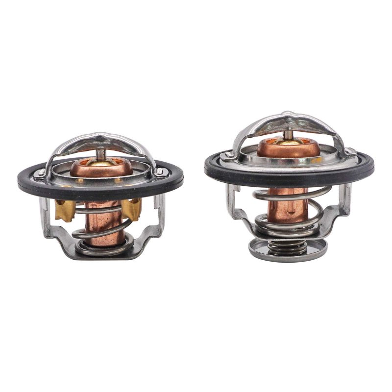Front Rear Thermostat Kit Replacement For Gm 6 6l Duramax 97241130 97241129