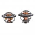 Front Rear Thermostat Kit Replacement For Gm 6 6l Duramax 97241130 97241129 