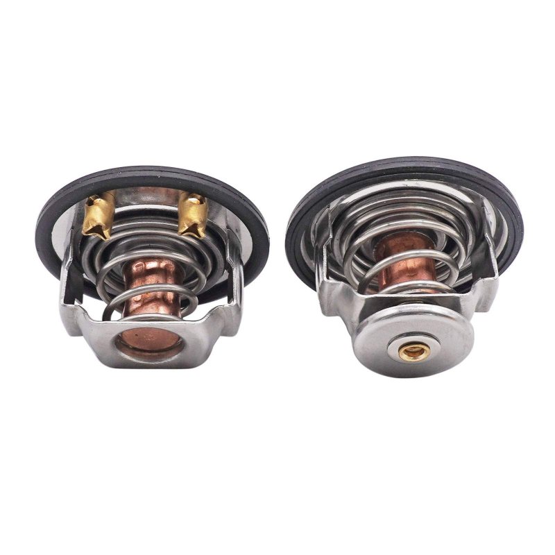 Front Rear Thermostat Kit Replacement For Gm 6 6l Duramax 97241130 97241129