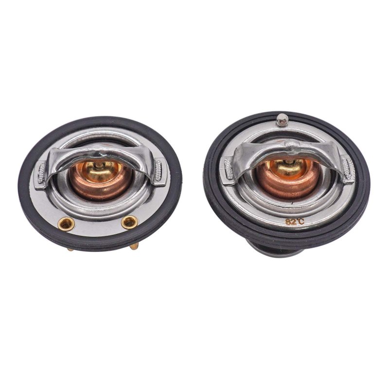 Front Rear Thermostat Kit Replacement For Gm 6 6l Duramax 97241130 97241129