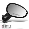 Fi1321101 Factory Style Passenger Right Side Mirror Manual Folding Power Adjust Heated Glass Compatible With Fiat 500 12-18