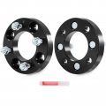 Aintier 2x 1 Inch 4x4 5 To Wheel Adapters With Thread Pitch 12x1 5 Bore Size 78 1mm Compatible 2004-2008 Forenza 2002-2007