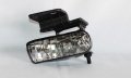 Fog Light Assembly 19-5318-00 Right Side Led Waterproof Clear Polycarbonate Lens Black Painted For Car 