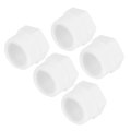5pcs Pvc Pipe Fitting G3 4 Male To G1 2 Female Reducer Threaded Hex Bushing Adapter Coupler For Water System Connecting 