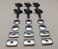 Universal Easy On Off Hard Top Fasteners Nuts Bolts Used For Jeep Wrangler 1987 To 2019 Yj Tj Jk