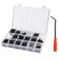 415 Pcs Car Retainer Kit And Push Rivet Pins Clips Bumper Pin Auto