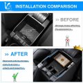 Center Console Organizer For 2019-2024 Toyota Corolla 2022 2023 2024 Cross Accessories Armrest Storage Box Secondary Insert