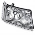 Ocpty Headlight Assembly Pair Replacement For 2001-2011 Ford Ranger Clear Lens Chrome Housing Reflector