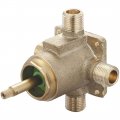 Pioneer 4100b Olympia Valves Single Handle Diverter Valve Set Rough Brass 