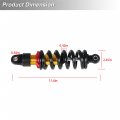 Waltyotur 10 5 270mm Rear Suspension Shock Absorber Spring Replacement For Dirt Pit Bike Sdg Ssr Coolster 110cc 125cc 800lbs