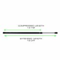Rugged Tuff Rt731052 Rear Window Struts Lift Supports Gas Springs Arms Compatible With 2002-2006 Chevy Trailblazer Gmc Envoy
