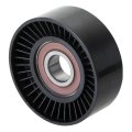 Drive Belt Idler Pulley For Dodge Caliber 2007 2012 Plastic 2 75 In Outside Diameter 0 69 Inside Black Olx-acd15-40372-cl360a84 