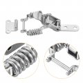 Uxcell Spring Hasp Toolbox Toggle Latches Lock Stainless Steel Double Springs Latch For Suitcase 4pcs