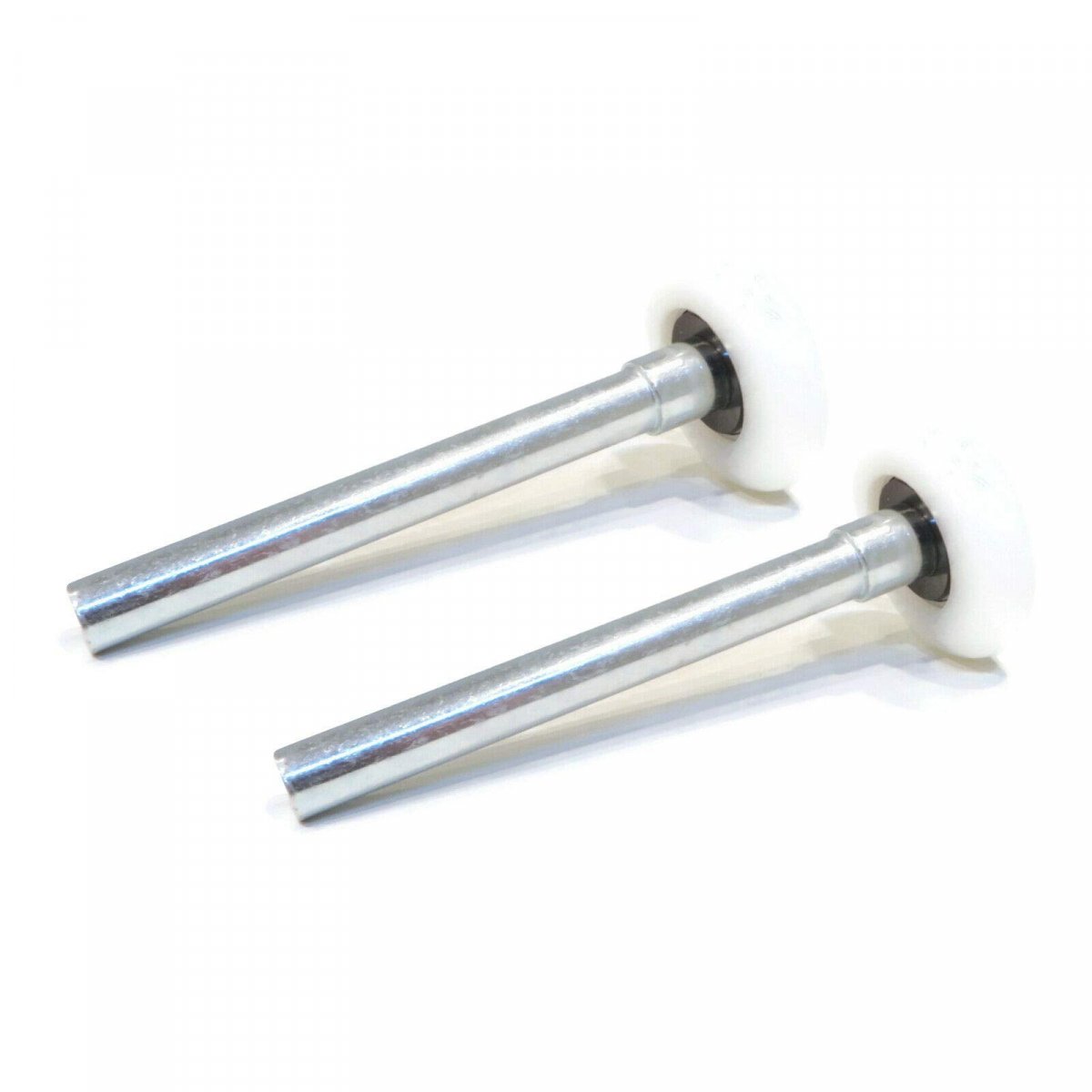Pack Of 2 Sealed Nylon Rollers 4 Stem 13-ball Bearing With Dust Shield