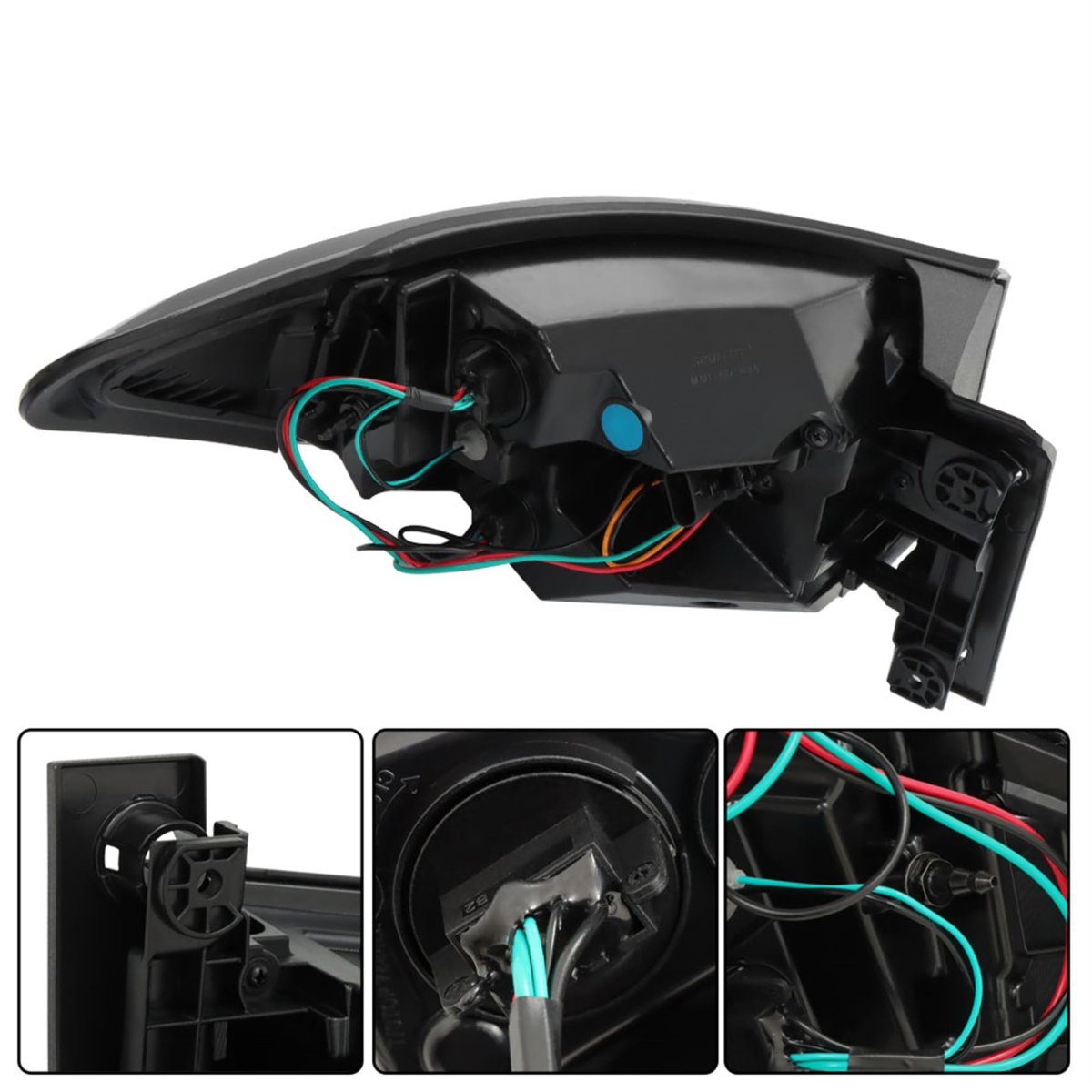 Clear Lens Tail Light Replacement For Traverse 2013 2017 Passenger Right Side Rear Lamp Assembly Gm2805112 Halogen Source