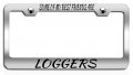Some Of My Best Friends Are Loggers Chrome Metal License Plate Frame Universal Fit For Cars Trucks And Suvs 12 5 In X 6 Heavy 