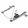 A-premium Electric Power Window Regulator With Motor Compatible Jeep Grand Cherokee 2005 Front Driver And Passenger Side 2-pc