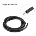 Uxcell Lubricating Oil Hose 4mm 5 32 Id X 7mm 9 Od 4 92ft 1 5m Rubber Water Pipe Tubing Black