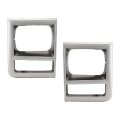 Headlight Door Pair For Chevy R3500 V3500 1990 1991 Driver And Passenger Side Primed With Parking Light Hole Gm2513168 