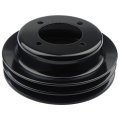 Inline Tube Replacement For 1968-77 Oldsmobile Cutlass 442 88 98 Crank Shaft Pulley 2 Groove All Non A C Cars 
