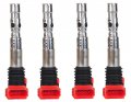 Ena Set Of 4 Ignition Coil Pack For Audi Quattro A4 A6 Replacement 06b905115r 06b905115d 06c905115m Uf483 