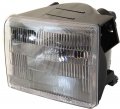 Evan-fischer Headlight Set For 1993-1998 Jeep Grand Cherokee Left Driver And Right Passenger Side Halogen With Bulb S