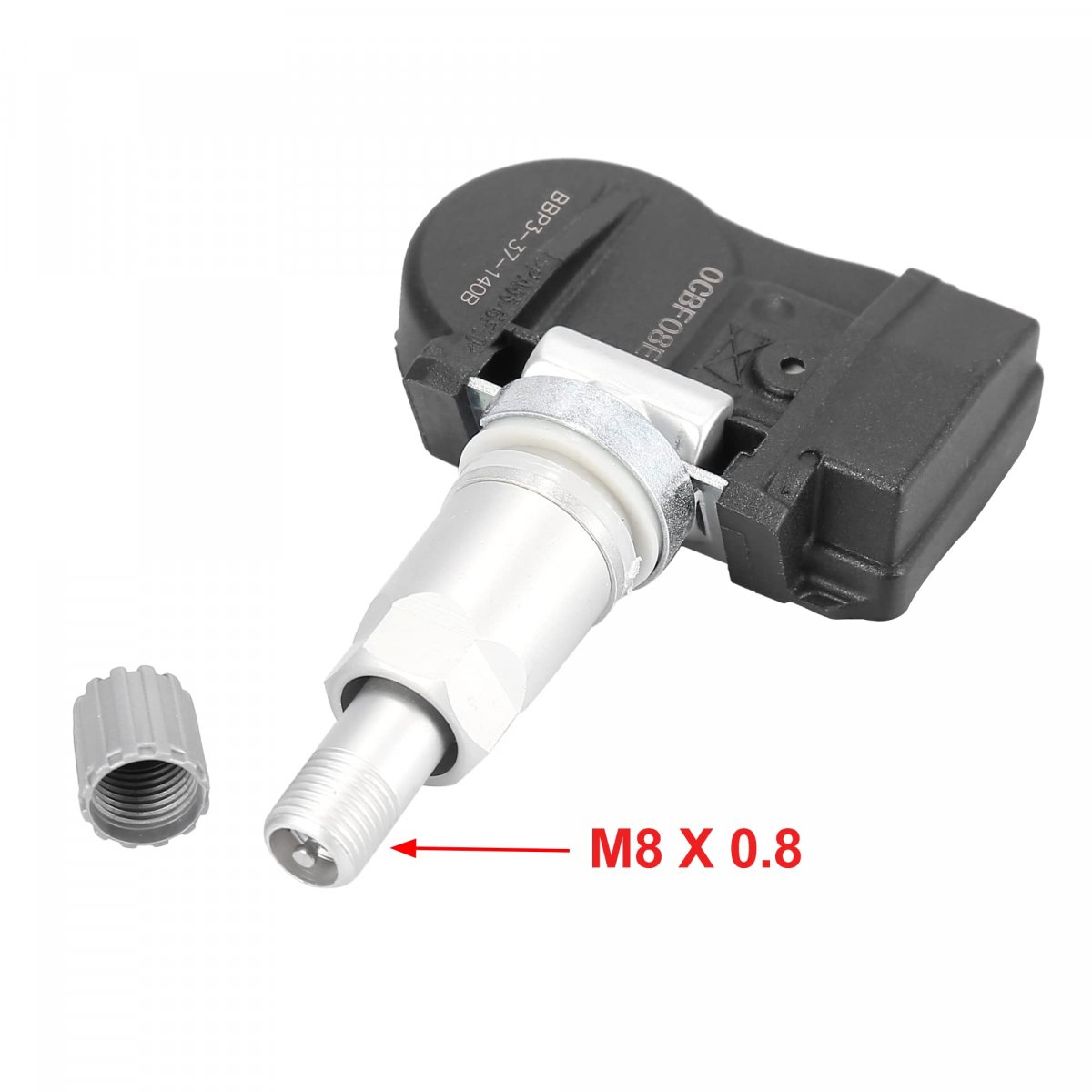 Bbp337140b Plastic Tire Pressure Monitoring Sensor For Mazda Mx-5 2010-2016 433 Mhz Black