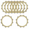 Caltric 8x Clutch Friction Plates Compatible With Yamaha B7b-16321-00-00 B7b-16321-00 B7b1632100