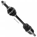 Caltric Front Left Complete Cv Joint Axle Compatible With Suzuki Lt-a450x King Quad 450 Axi 4x4 2007 2008 2009 2010