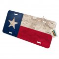 Graphics More Rustic Texas State Flag Distressed Usa Novelty Metal Vanity Tag License Plate