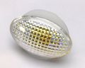 Ks Technologies Marker Lights Flat Oval Medium Clear 
