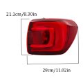 Tail Light Right Side Brake For 2017 2018 2019 Acadia Replacement 84709442 Passenger Assembly Without Terrain Package