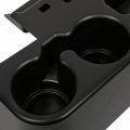 Hecasa Console Cup Holder Compatible With 1999-2001 Ford F-250 F-350 F-450 F-550 Super Duty Truck Storage Box Center Car