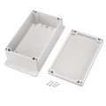 Uxcell 200 X 120 75mm Ip66 Waterproof Outdoor Indoor Electronic Abs Plastic Diy Junction Project Box Enclosure Case Grey