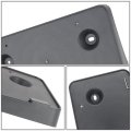 Fo1068154 Factory Style Front License Plate Mounting Bracket Compatible With Ford Mustang 15-17 Matte Black