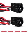 2 Pin License Plate Light Connector Pigtail For Toyota Tacoma007 2014 Replace 98980 11168 2 Pcs 