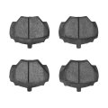 Front Disc Brake Pads For Land Rover Defender 90 1994 1995 Low Metallic 5000 Advanced Series 2 84 Inner Height 3 50 In Width
