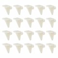 Uxcell Plastic Shelf Support Pegs 50pcs 5mm Cabinet Clips Bracket Holder For Kitchen Furniture Book Shelves Supplies