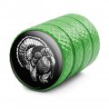 Turkey Illustration Valve Stem Caps For Tire Rim Wheel Aluminum Green
