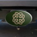 Celtic Knot Love Eternity Oval Tow Trailer Hitch Cover Plug Insert