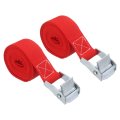 2 Pcs Lashing Strap With Buckle 1 X 6 5 Ft Adjustable Cam Tie Down Cinch Straps Heavy Duty Load Up To 330 Lbs For Motorcycle 