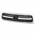 To1200223 Factory Style Front Bumper Grill Grille Assembly For Toyota Tundra 2000-2002 Chrome Black 