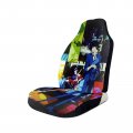 Mioolkt Cowboy Anime Bebop Car Seat Covers Auto Protectors Durable Quality Front Cushion Cover Universal Fit Automotive Vehicle 