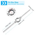 45mm X 18mm Die Stock Handle Wrench For Metric M16-m20 Od Rounds Threading Die Adjustable Holder Tapping Hand Tool Thread