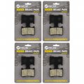 Niche Brake Pad Set For Yamaha Nytro Rx1 Rs Vector Er Ltx 8fa-w0046-01-00 Rear Organic 4 Pack