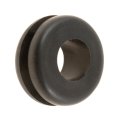 Multi-purpose Grommet Rubber Material Black Color Push In Attachment Method 1 16 Inches Groove Width 25 64 Inside Diameter 21