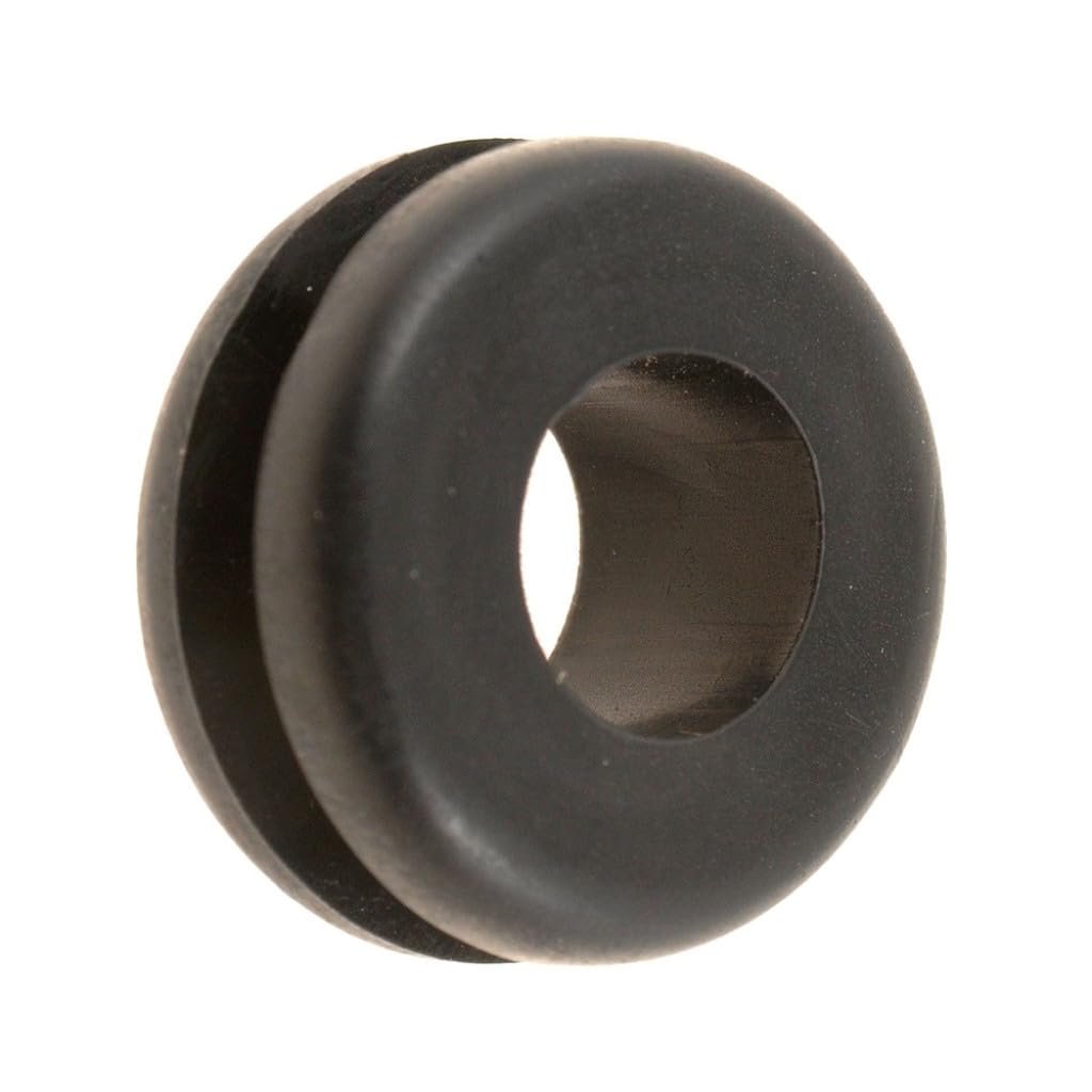 Multi-purpose Grommet Rubber Material Black Color Push In Attachment Method 1 16 Inches Groove Width 25 64 Inside Diameter 21