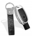 Yuwaton Compatible With Mercedes Benz Bling Accessories Car Key Cover Fob Case Chain Replacement For Women S Diamonds Crystal